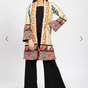 Grip/silk cardigan (only).